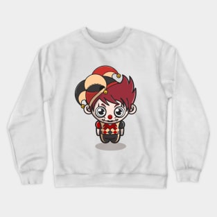 Red Clown Crewneck Sweatshirt